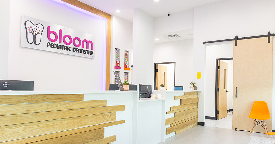 Front desk at Bloom Pediatric Dentistry